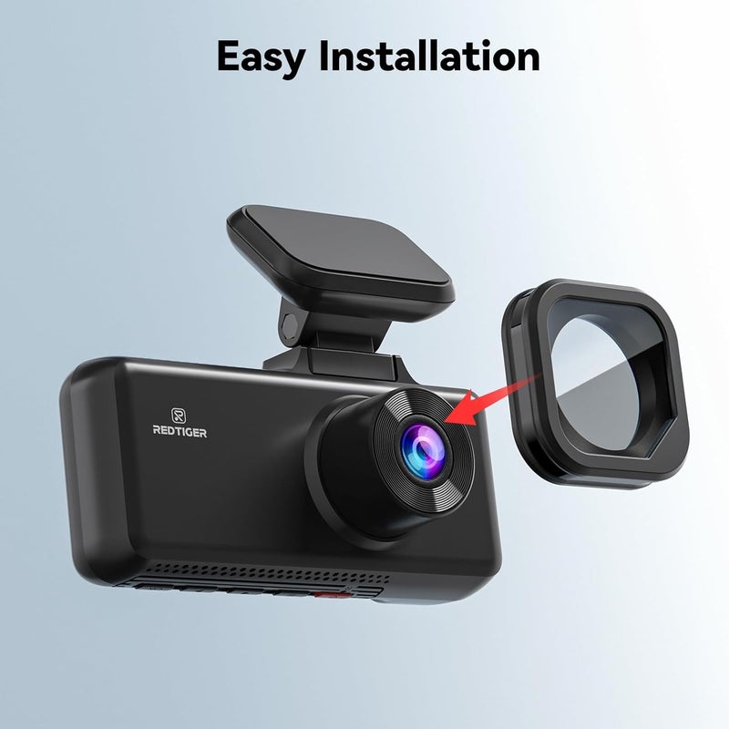 REDTIGER F17 Circular Polarizing Lens, CPL Filter for Dash Cam, Lens Protection for F17, Effect Filters Support F17, Reduce Glare & Reflection(Not Compatible with F7N/F17 Elite/F17 PLUS/F9/F4) - Image 5